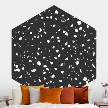 Self-adhesive hexagonal wall mural - Terrazzo Pattern Palermo