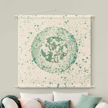 Tapestry - Turquoise Microcosm