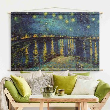 Tapestry - Vincent Van Gogh - Starry Night Over The Rhone