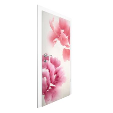 Door wallpaper - Artistic Flora II