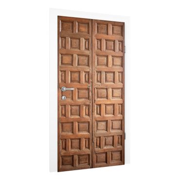 Door wallpaper - Mediterranean Wooden Door From Granada