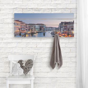 Wooden coat rack - Evening On The Grand Canal In Venice