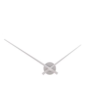 Accessories - Wall Clock Karlsson Little Big Time XXL silver