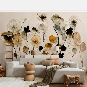 Wallpaper - Warm Flowers