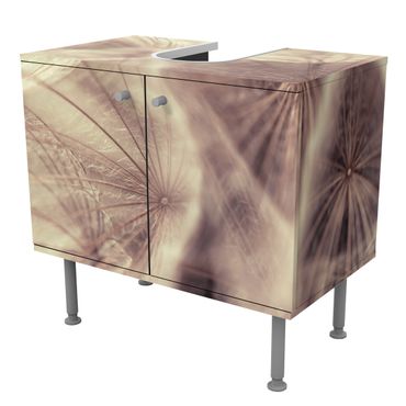 Wash basin cabinet design - Detailed Dandelion Macro Shot With Vintage Blur Effect