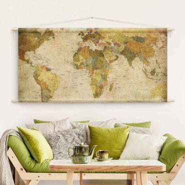 Tapestry - World Map