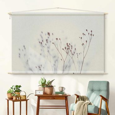 Tapestry - Pale Blue Wild Flowers