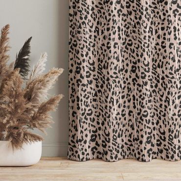 Curtain - Zebra Leopard Pattern