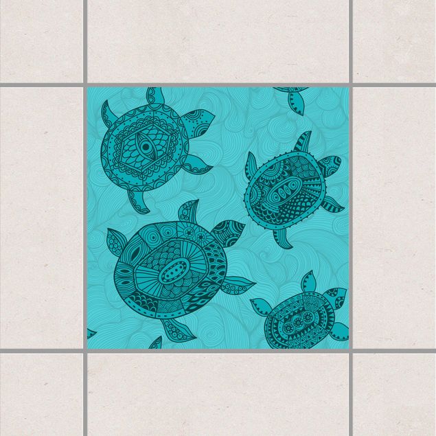 Kitchen Polynesian sea turtles