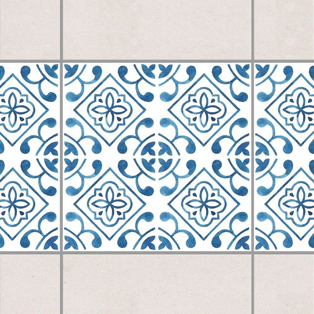 Kitchen Blue White Pattern Series No.2