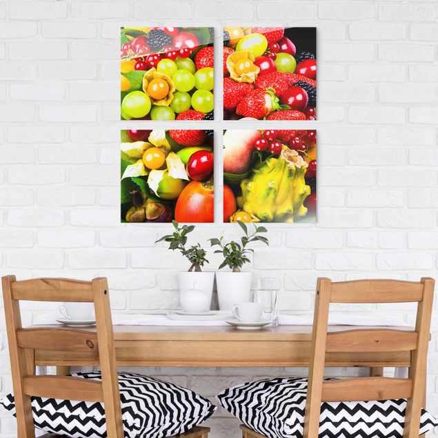 Prints fruit Tropical Fruits