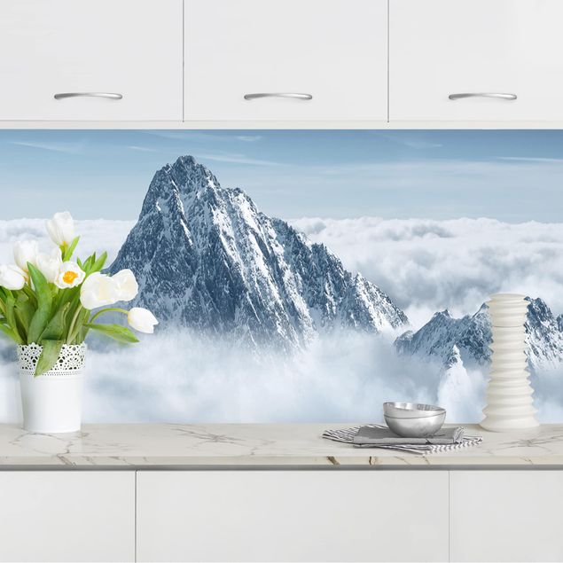 Kitchen The Alps Above The Clouds