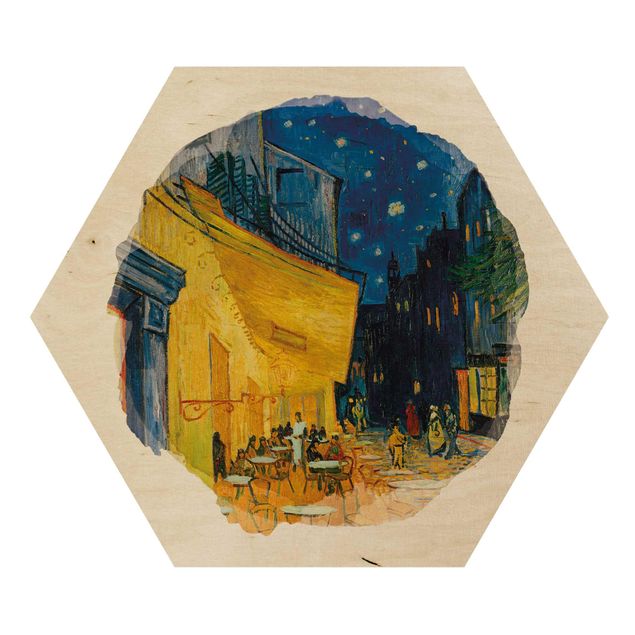 Art style WaterColours - Vincent Van Gogh - Cafe Terrace In Arles
