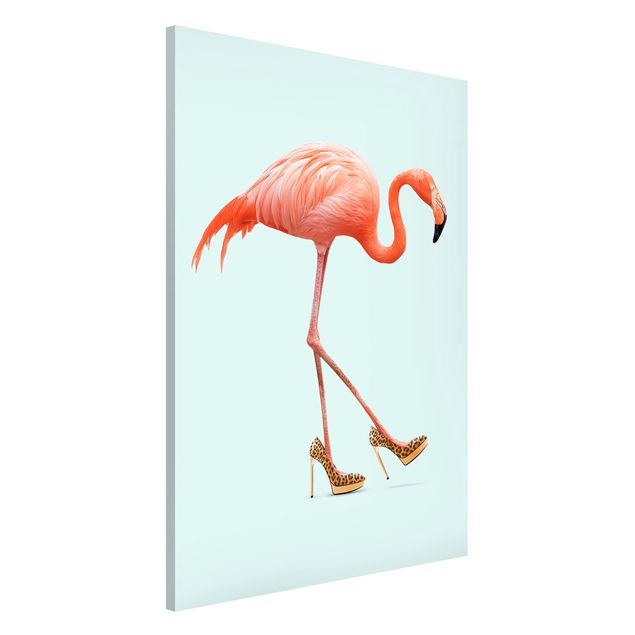Kitchen Flamingo With High Heels