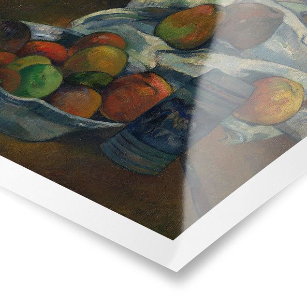 Posters art print Paul Gauguin - Fruit Bowl and Pitcher in front of a Window