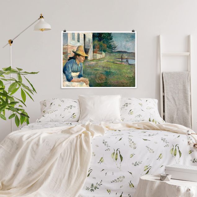 Post impressionism Edvard Munch - Evening