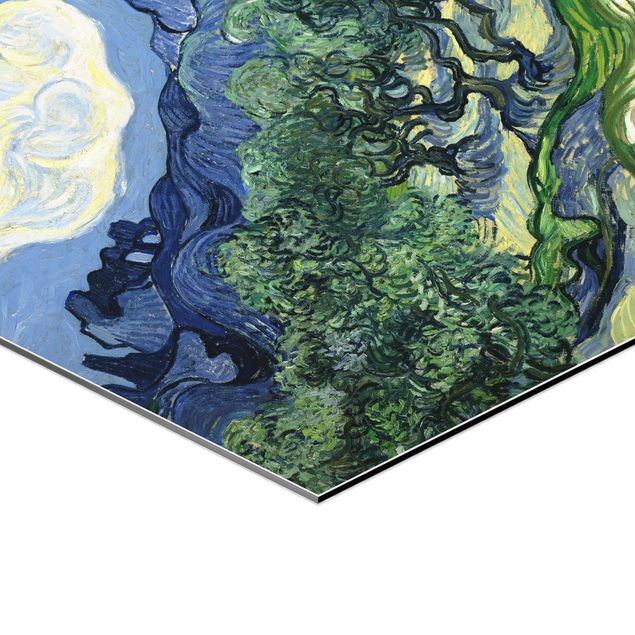 Canvas art Vincent Van Gogh - Olive Trees