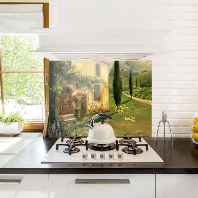 Kitchen Italian Landscape - Cypress