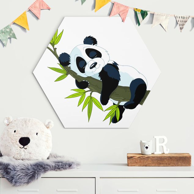 Nursery decoration Sleeping Panda