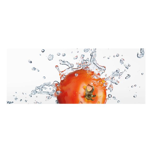 Glass splashbacks Fresh Tomato