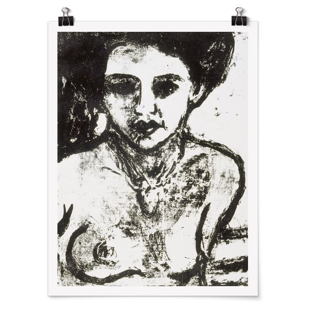 Posters art print Ernst Ludwig Kirchner - Artist's Child
