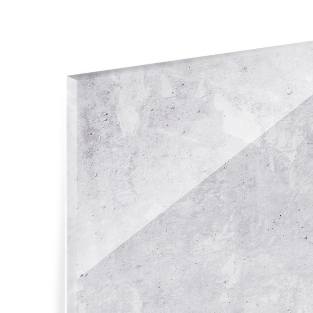 Splashback - Light Grey Concrete Pattern - Square 1:1