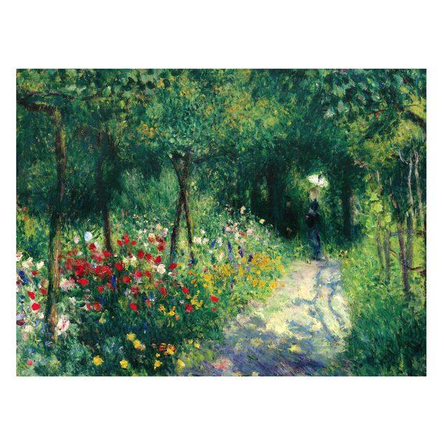 Paintings of impressionism Auguste Renoir - Women In A Garden
