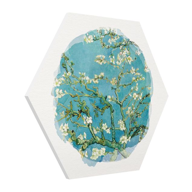 Post impressionism WaterColours - Vincent Van Gogh - Almond Blossom