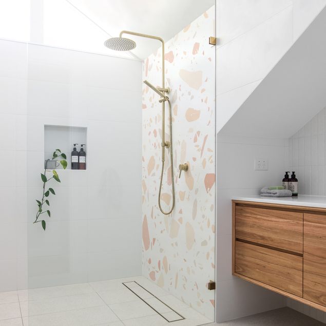 Shower wall cladding - Terrazzo Pattern Venezia