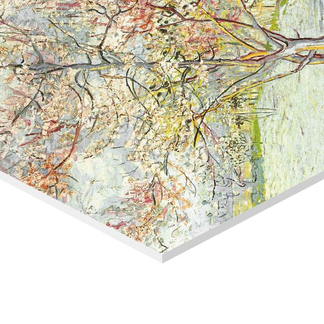 Landscape canvas prints Vincent Van Gogh - Peach Blossom In The Garden