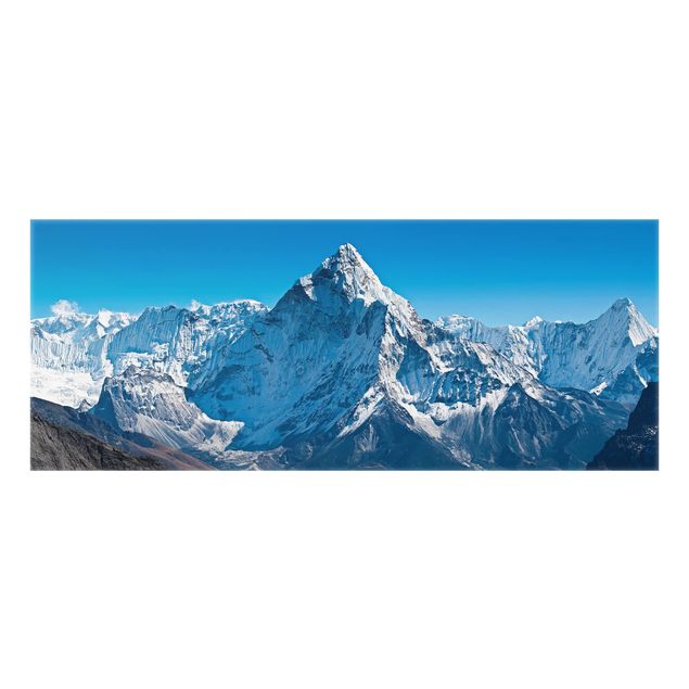 Glass Splashback - The Himalayas - Panoramic