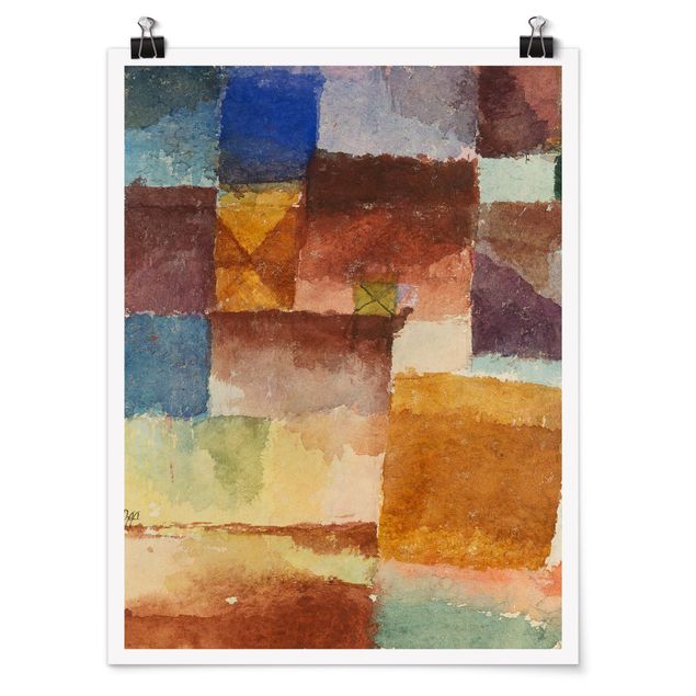 Art posters Paul Klee - In the Wasteland