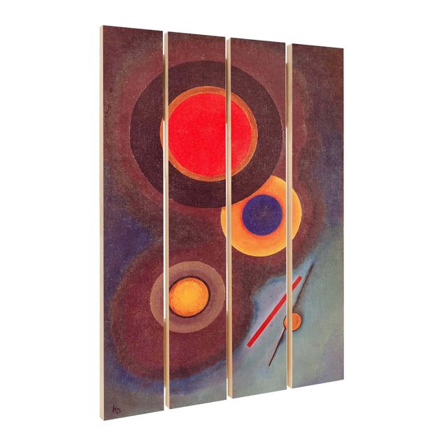 Prints Wassily Kandinsky - Circles And Lines