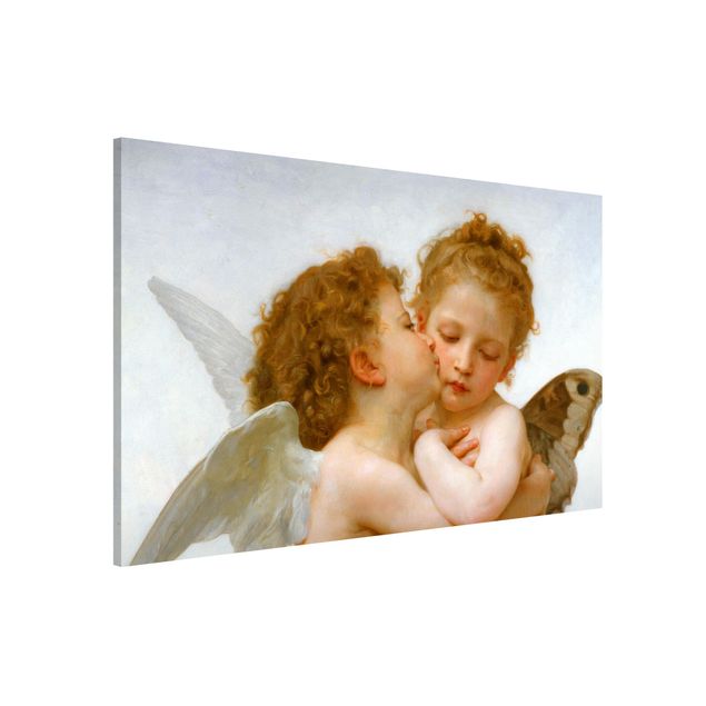 Art style William Adolphe Bouguereau - The First Kiss