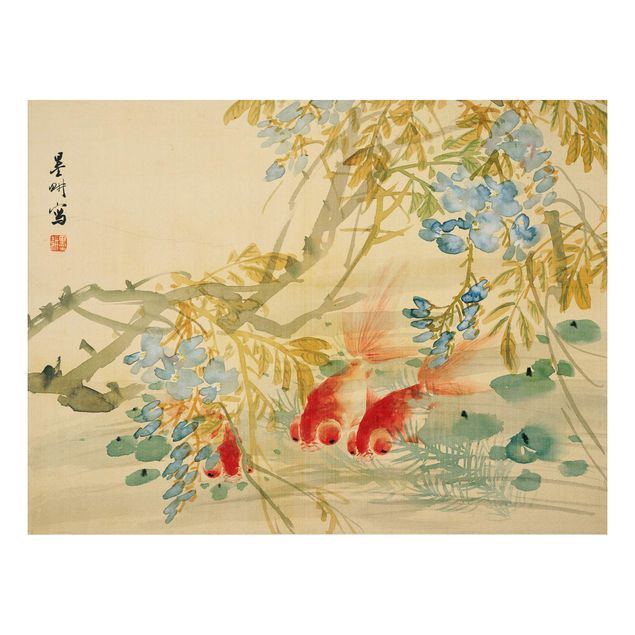 Prints fishes Ni Tian - Goldfish