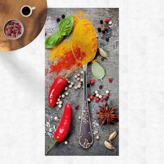outdoor patio rugs Spoon With Spices