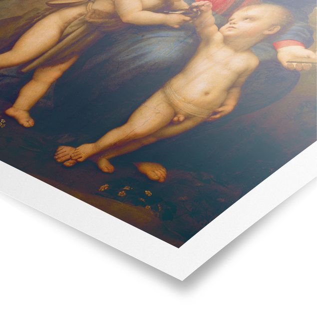 Art posters Raffael - Madonna of the Goldfinch
