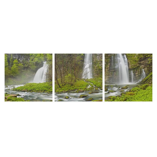 Prints nature Waterfalls Cascade De Flumen