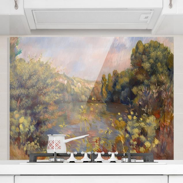 Kitchen Auguste Renoir - Landscape With Lake