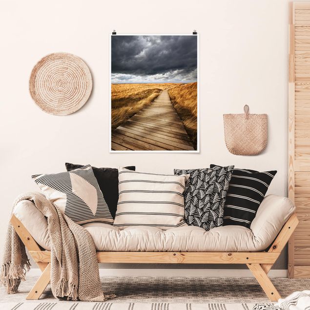 Prints landscape Path Between Dunes