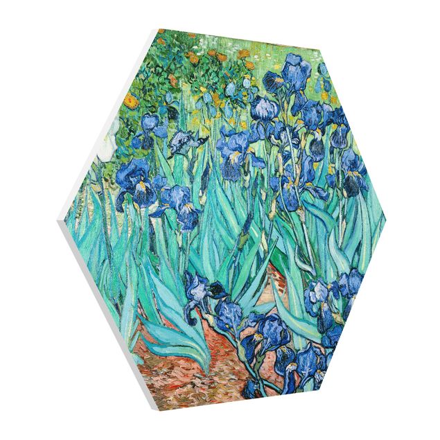 Art style post impressionism Vincent Van Gogh - Iris