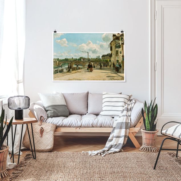 Pointillism artists Camille Pissarro - View Of Pontoise