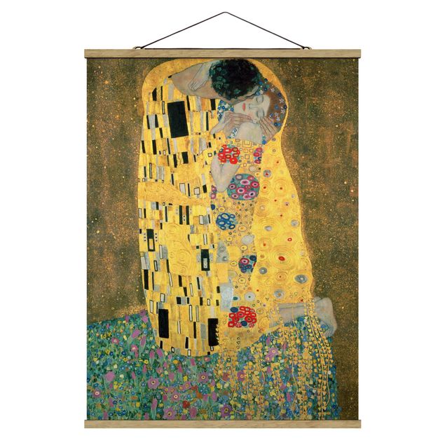 Canvas art Gustav Klimt - The Kiss