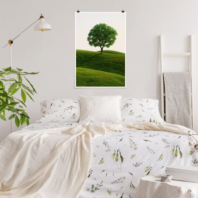 Prints landscape Green Tranquility