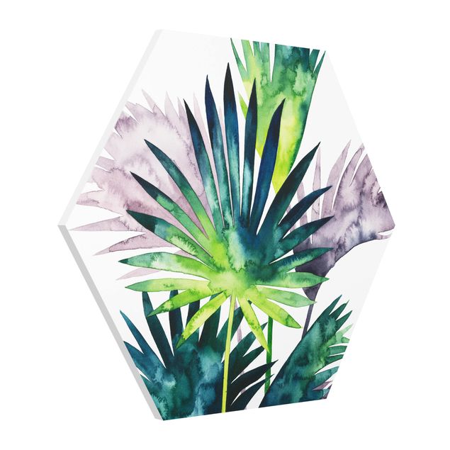 Contemporary art prints Exotic Foliage - Fan Palm