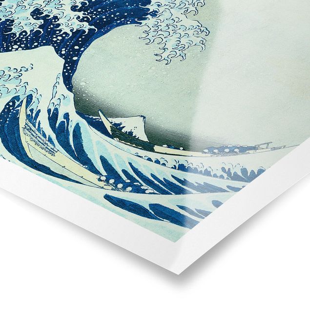 Canvas art Katsushika Hokusai - The Great Wave At Kanagawa