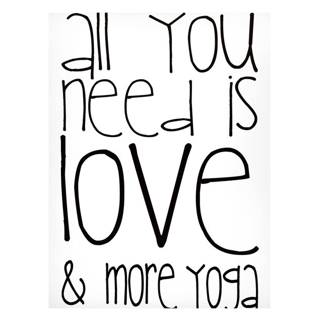 Magnet boards sayings & quotes Love and Yoga