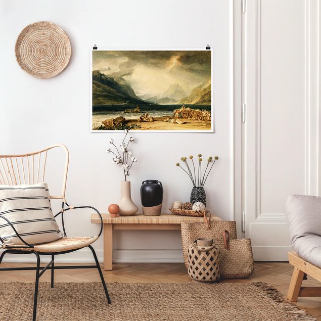 Art styles William Turner - The Lake of Thun, Switzerland