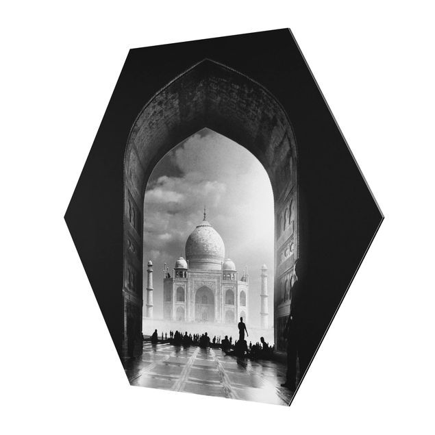 Hexagonal prints The Gateway To The Taj Mahal