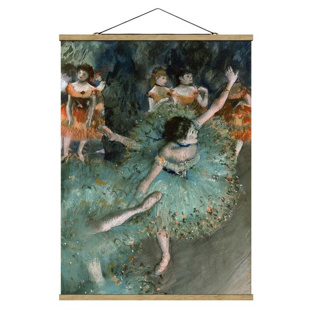 Ballerina print Edgar Degas - Dancers in Green